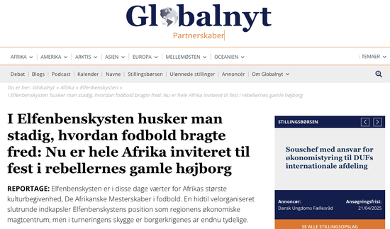 I Elfenbenskysten husker man stadig, hvordan fodbold bragte fred: Nu er hele Afrika inviteret til fest i rebellernes gamle højborg
